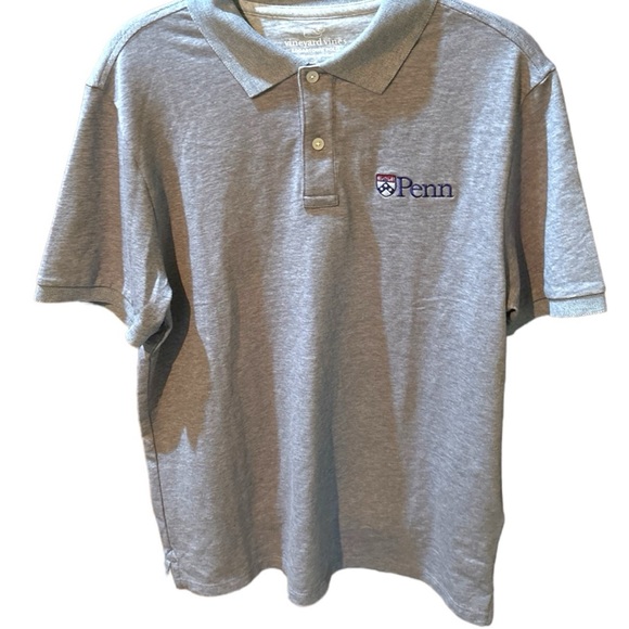 Vineyard Vines University Of Pennsylvania Edgartown Pique Polo - Picture 3 of 15